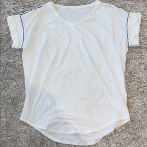 Lululemon White Athletic Top